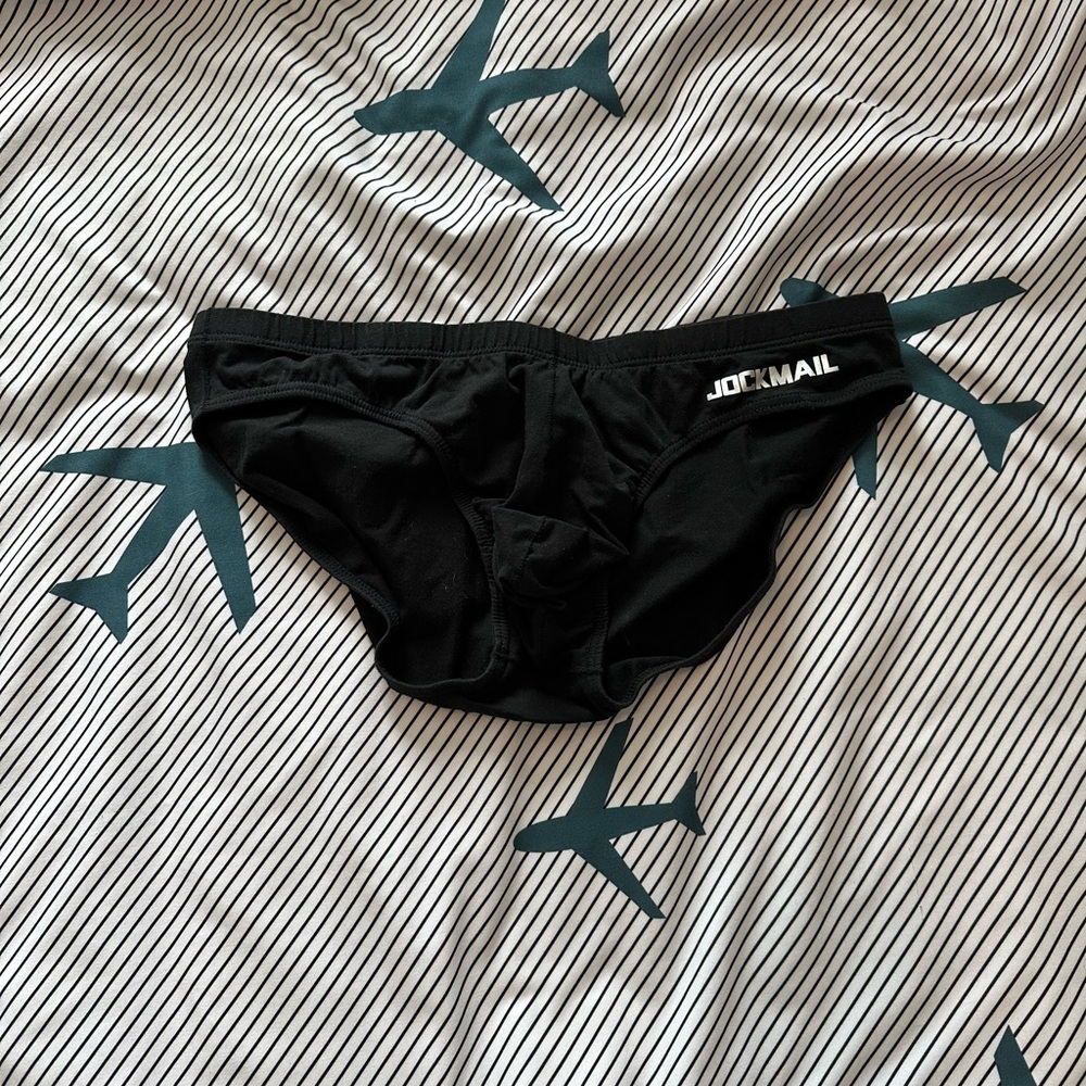Men's Black Briefs